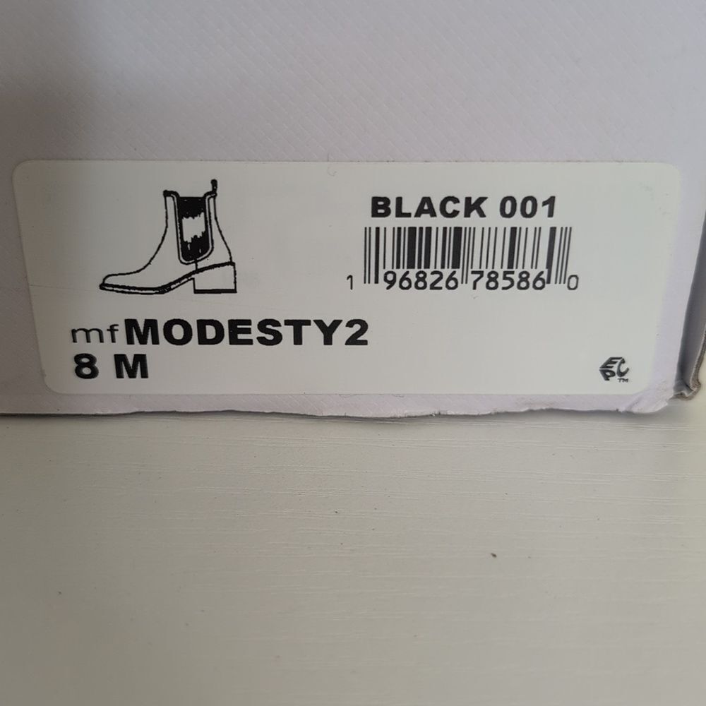 Marc Fisher Size 8 Modesty 2 Black Heeled Boot, NEW In Box - Picture 2 of 15